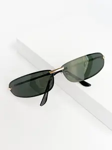Unisex Simple Style Square Frame Sunglasses, Trendy Casual Fashionable Sunglasses for Everyday Use, Fashion Accessories for Outdoor Activities, Square Frames Sunglasses