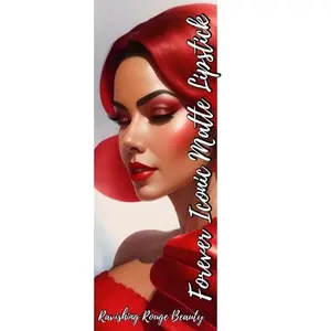 Ravishing Rouge Beauty Forever Iconic Matte Lipstick - Premium Matte Lip Color for Iconic Look Laque