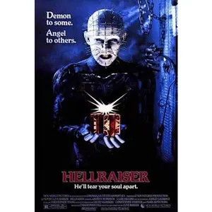 Hellraiser Poster Decor Glossy Wall Lightweight