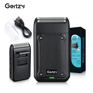 Men's Professional Foil Razor, Rechargeable Electric Shaver, Precision Blades, Pain-Free Beard Trimmer, Wireless Travel Grooming Kit, Painless Precision Shaver