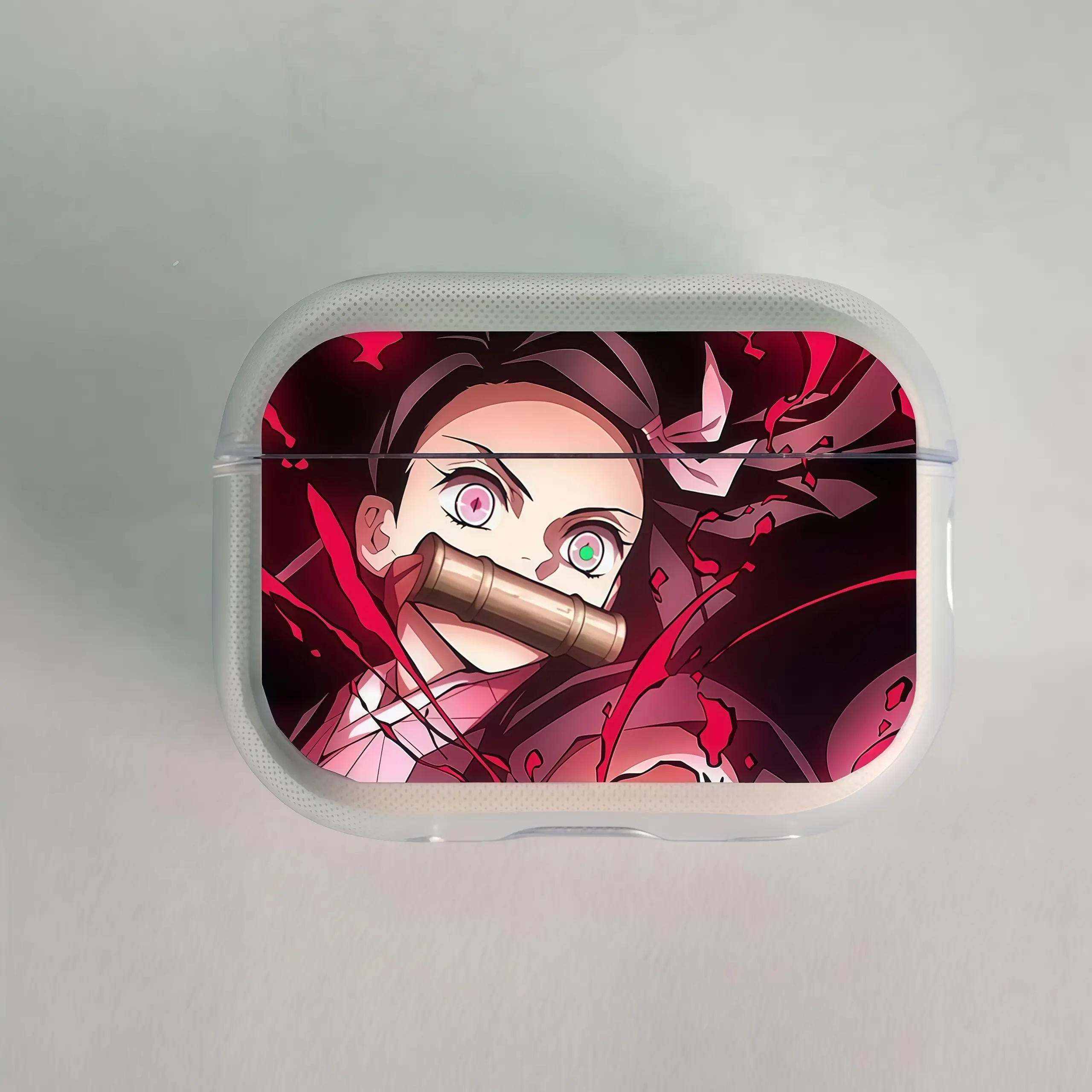 Demon Slayer-Themed Forte Beads Jet Tags AirPods Accessory - Protective Case Compatible with AirPods Pro 3rd Gen & 4th Gen Anime Accessory, Accessories