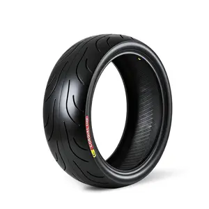 Garvee 180/55-17 Rear Motorcycle Tire, Black Wall, 4PR 71H Tubeless Street Tire for Cruiser and Touring, High Performance, Improved Grip and Long-Lasting Wear Resistance