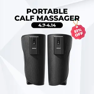 CINCOM Wireless Leg Massager with Heating, Calf Airbags, Multiple Modes, and Intensity Levels for Optimal Relaxation – A Thoughtful Gift for Any Occasion