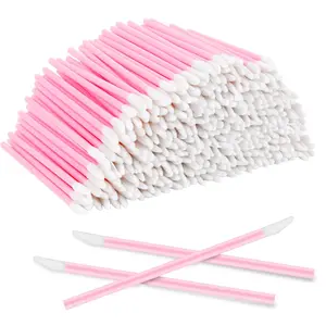 Disposable Lipstick Brush, Lip Gloss Applicator, Makeup Tool, Velvet-Free Cosmetic Brush, Beauty Essentials, Smooth, Perfect for Daily Use, Cosmetics Makeup Tools