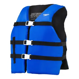Speedo Life Vest Jacket PFD for Adults Unisex Type III Universal Fit, Blue