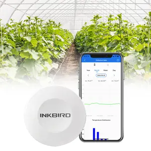 INKBIRD Smart Sensor IBS-TH1，Lab-Grade Temp & Humidit，Waterproof Probe + App Alerts，Cooking/Brewing/Reptiles Use，Magnetic Mount&Storage，IOS/Android  tiktokshopstockup mothersdaygift