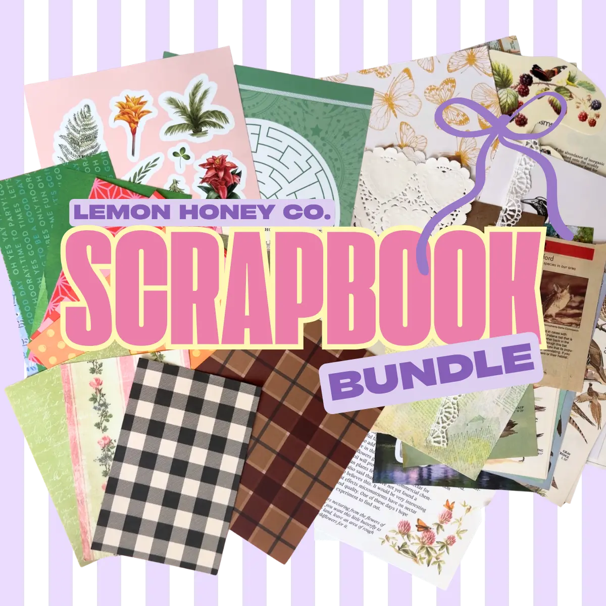 Scrapbook Bundles | Perfect for journaling, crafting, pen pals, letters, gifts