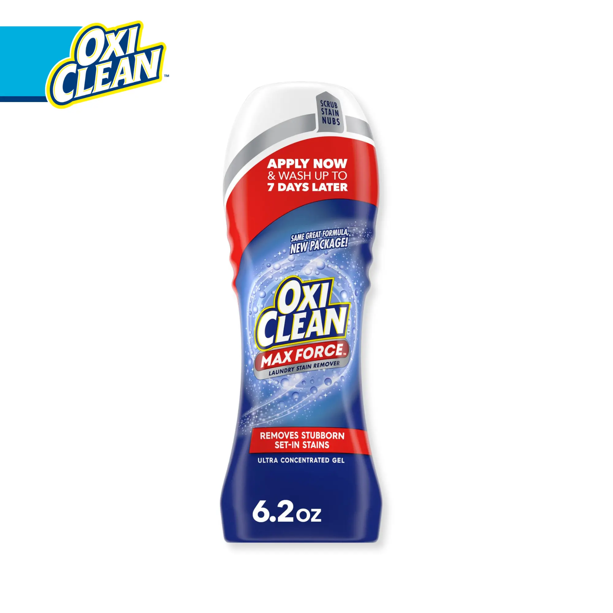 OxiClean Max Force Laundry Stain Remover Gel Stick, 6.2 fl oz OxiClean Max Force Laundry Stain Remover Gel Stick, 6.2 fl oz