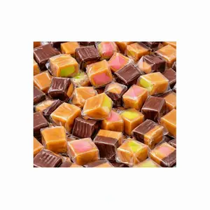 Soft Chewy Vanilla Caramel Chews Buttery Sweet Individually Wrapped Candy