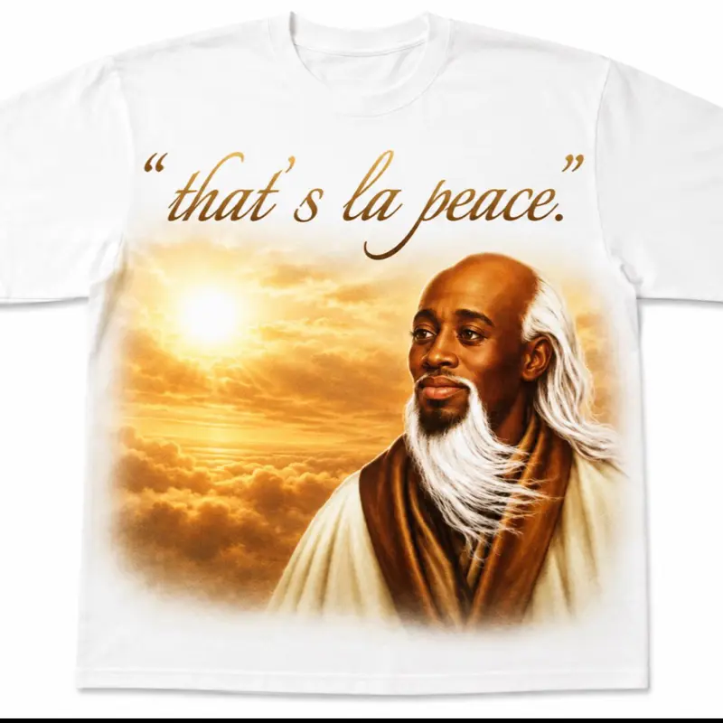 That’s la peace t-shirt