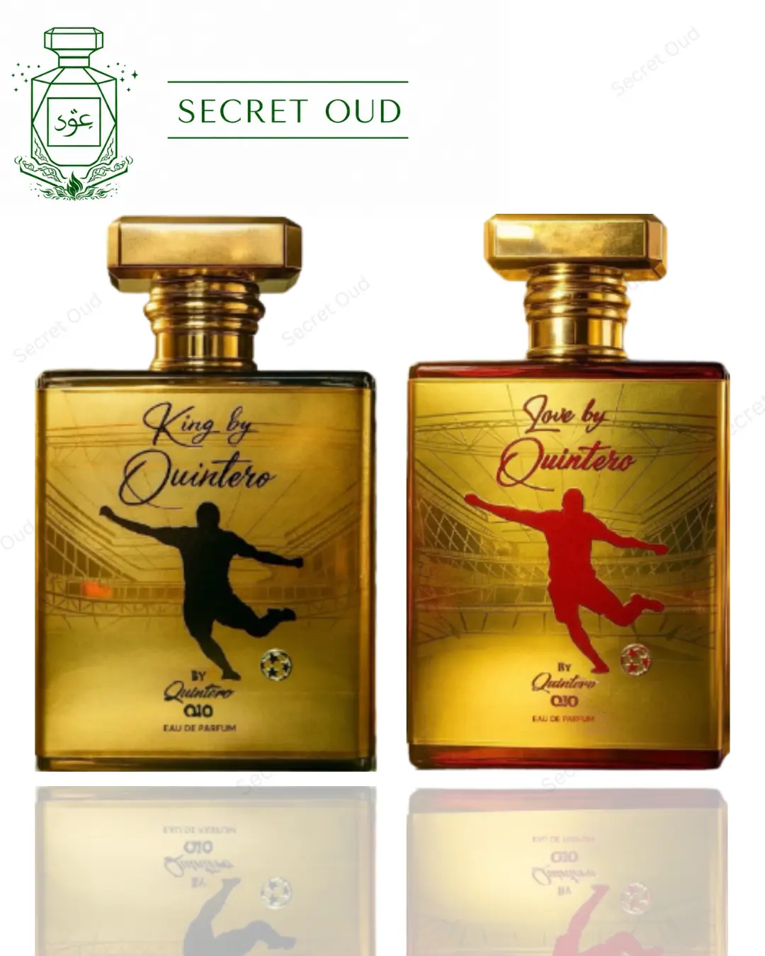 Men's 2-Piece Multi-Pack Luxury-Inspired Longlasting Spray-On Multi-Scent Cologne Bundle - Love Fragrance, King Fragrance, Multi-Scent Men's Fragrance