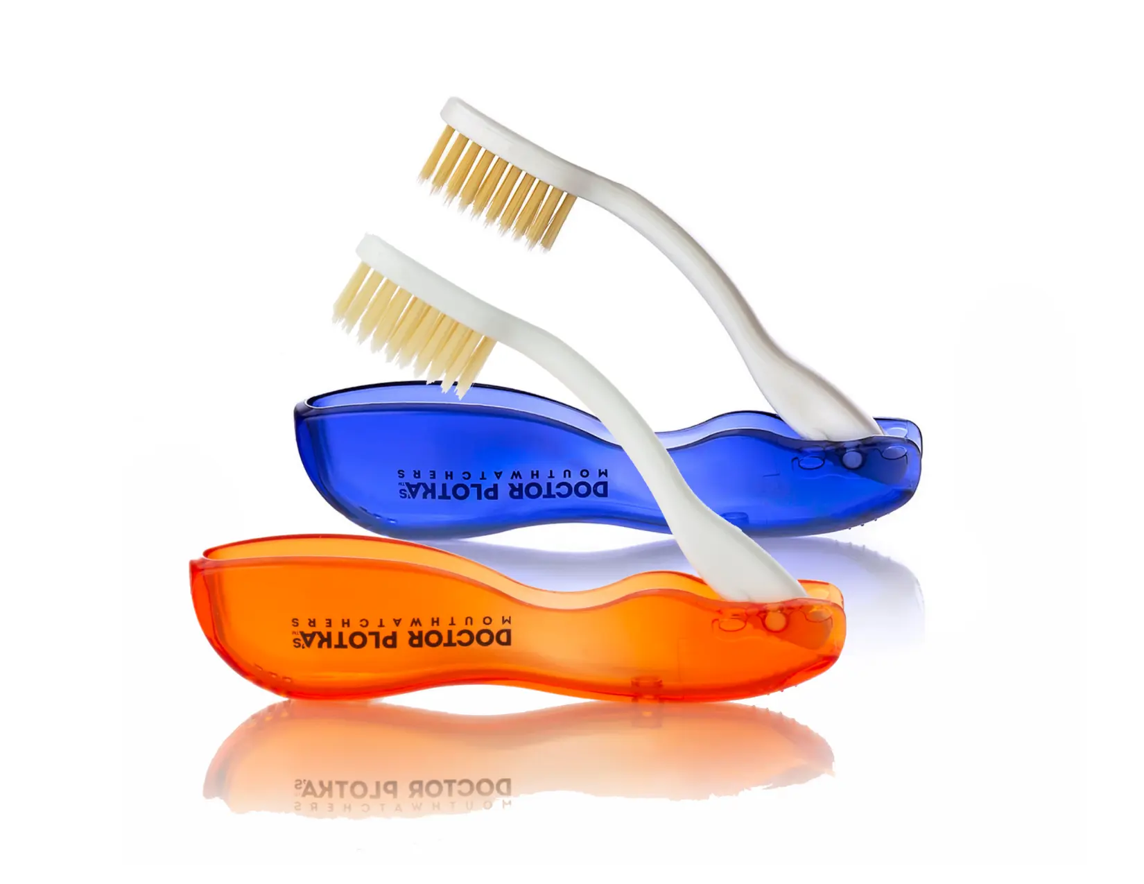 Silver infused & Flossing Bristles Travel foldable Toothbrush! Kills 99% of Oral Germs and get that "Dentist-Clean" feeling ! The BEST. BRUSH. EVER. by Dr. Plotka