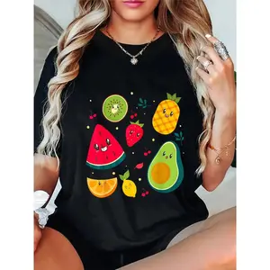 Fruits Costume Cute Tee Fruit Salad Men Women Couples T-Shirt