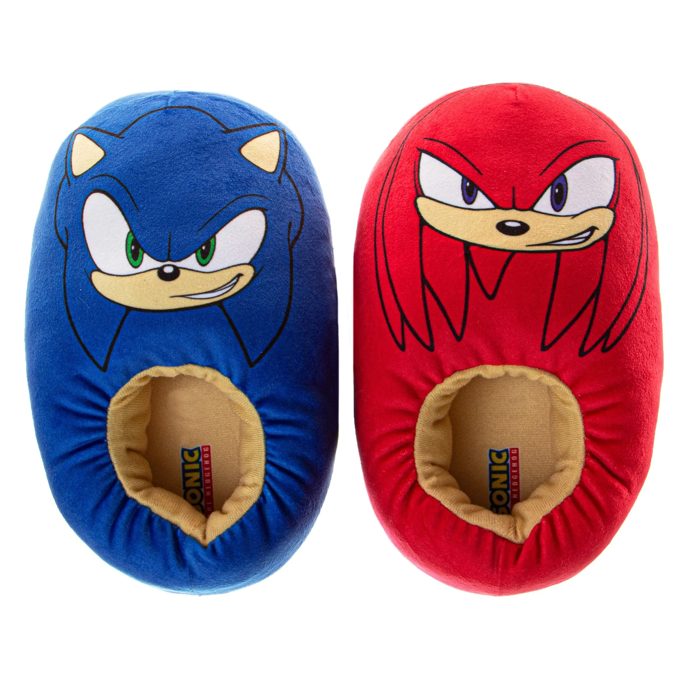Sonic the Hedgehog Boys Slippers House Shoes Lightweight Plush Warm Comfort Soft Aline Slipper