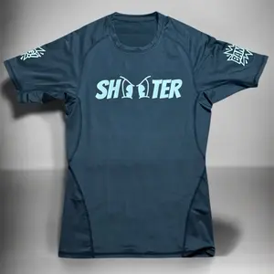 Authentic CRE Shooter Compression Shirt for Men - Top Quality - Black