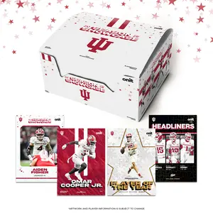 RIP N SHIP Indiana University Football 2025 Season Showcase Commemorative Box