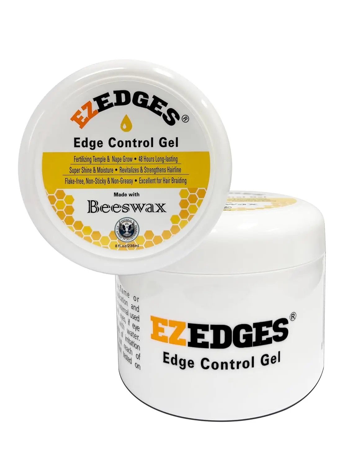 EZCARE EDGE GEL BEESWAX 4OZ