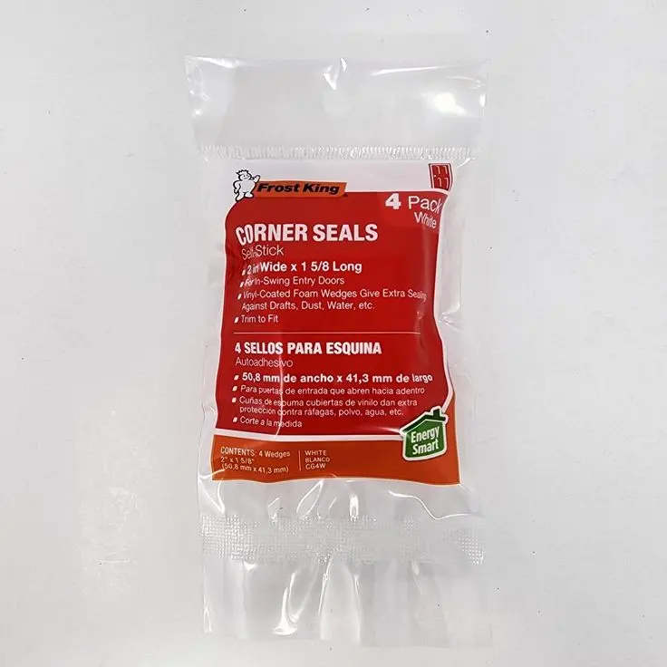 Thermwell Products CG4WH 4 in. Door Corner Guards, White