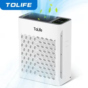 ToLife K2 HEPA Air Purifier for Large Rooms (Up to 1095 Sq Ft) – Auto Mode, PM2.5 Sensor, Timer – Removes Smoke, Dust, Allergens