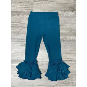 Solid Teal Truffle Pants