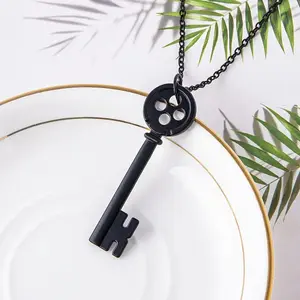 {Necklace} Key-shaped pendant, fashionable and funny clavicle chain decoration for men and women, daily delivery for holiday gifts