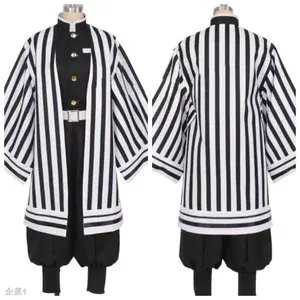 Obanai Iguro style Cosplay Costume Full KIDS/Adults kimetsu no yaiba demon slayer,many style high quality, net included,stock in LA, go to UPS USPS Fedex working everyday,fastest shipping! cosplay costume tan jiro