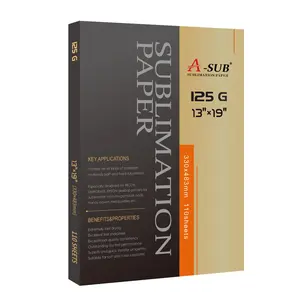 A-SUB Sublimation Paper 13X19 Inch 110 Sheets ONLY Compatible with Sublimation Printer and Sublimation Ink 125g