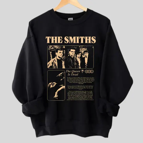 The Smiths Music Album T-Shirt, 90s band tee, vintage graphic shirt, unisex gift for men and women, retro indie style.