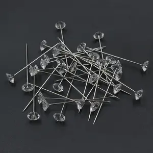 Acrylic Diamond Bouquet Pins