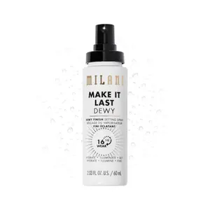 Milani Setting Spray + Primer, Make It Last Dewy - Dewy Finish Moisturizing Formula for Glow on the Go, Setting Spray for Makeup and Face Primer, Prime + Set + Hydrate, 2.03 Fl. Oz