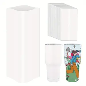 Sublimation Tumbler Shrink Wrap Sleeves, 50/100pcs Heat-resistant Film for Vibrant & Durable Designs, Ideal for Small to Large Projects
