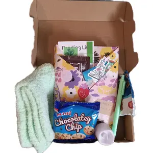 Night in with a book box - paperback and hardcover