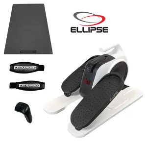 Ellipse by LegXercise + Non-Slip Mat + Foot Straps (Now Ellipse One) - Improved Leg Circulation and Reduced Swelling through Power Assisted Movement