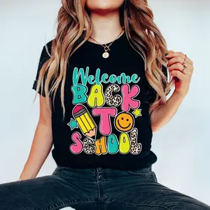 Back To School Shirt, Teacher Shirt, First Day Of School Shirt, Welcome Back To School Shirt, Teacher Tee, Teacher Apparel, Hello School Tee