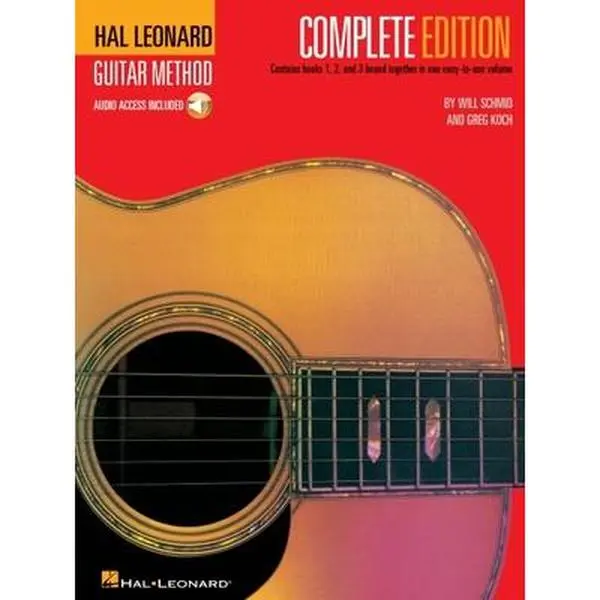 Hal Leonard Guitar Method Tutorial, 2nd Edition - Complete Edition (Paperback Book + Online Audio) - Will Schmid
