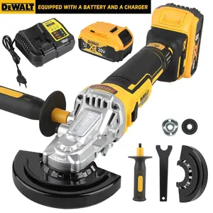 DeWalt DCG405FN 125mm Brushless Angle Grinder – 9000RPM Wireless Cutting & Polishing Machine, Compatible with Lithium Batteries
