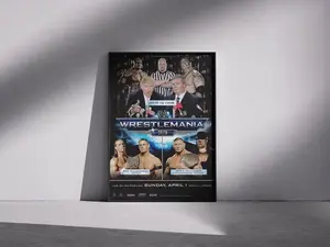 WWE Wrestlemania 23 Poster  - A Must-Have for Wrestling  Fans poster #190