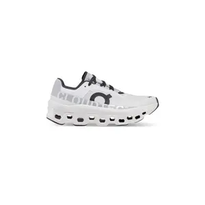 On Running Cloudmonster White Black  61.98433 Women's Fashion Shoes New