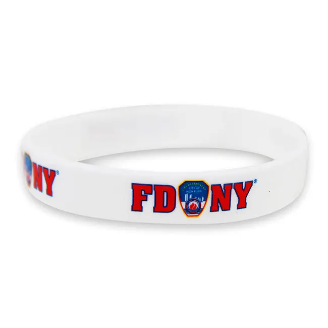 Official Red FDNY Rubber Bracelet (2 Colors) Official Red FDNY Rubber Bracelet (2 Colors)