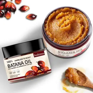 Batana oil - specially for men and women, nourishing hair more voluminous and thicker, silky hair care, oil control and anti-frizz, color protection and repair of damaged hair, a healthy glow