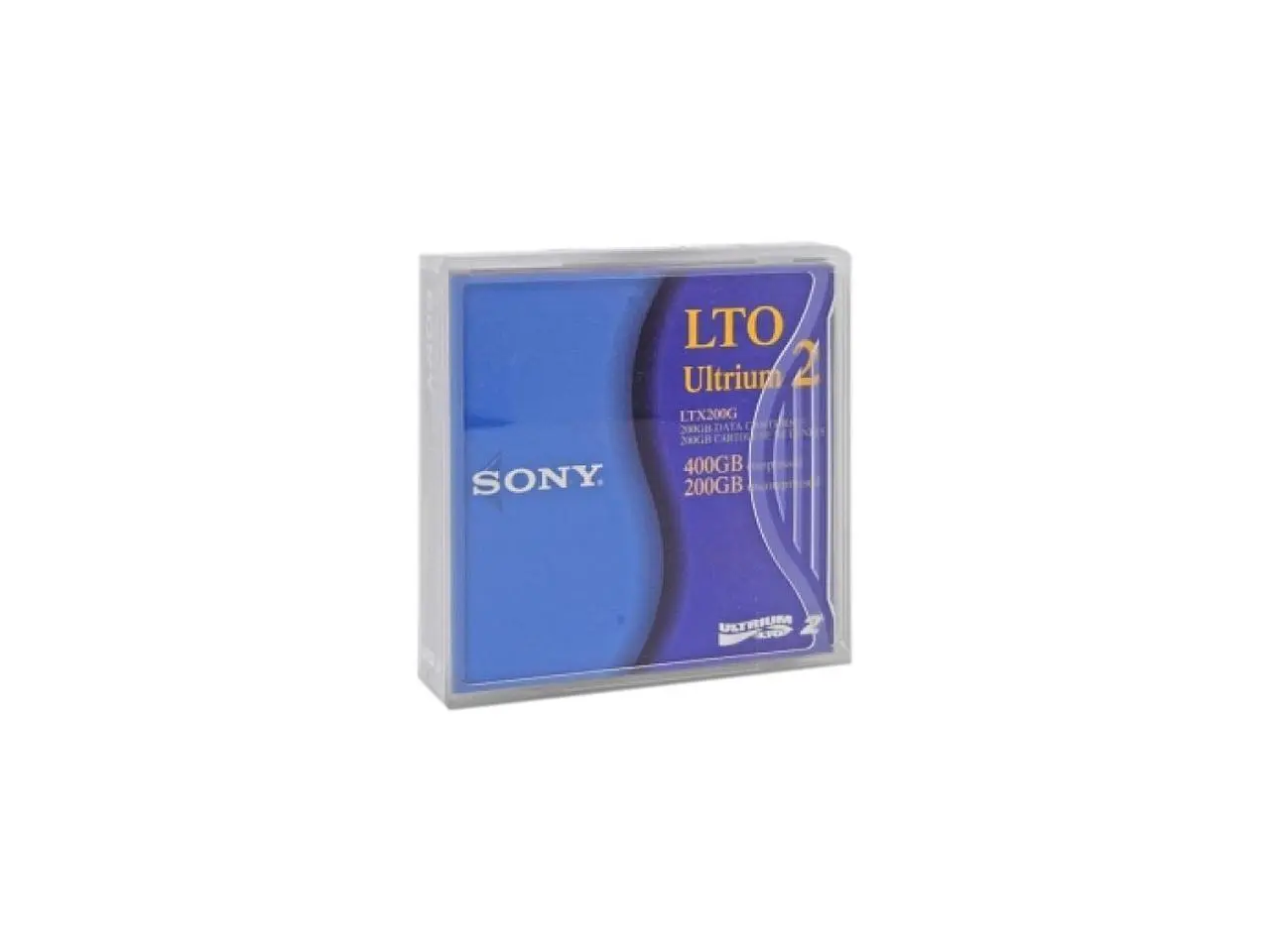 Sony LTO Ultrium Tape Cartridge, 200GB/400GB Capacity Sony LTO Ultrium Tape Cartridge, 200GB/400GB Capacity