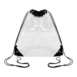Liberty Bags OAD5007 Clear Drawstring Pack