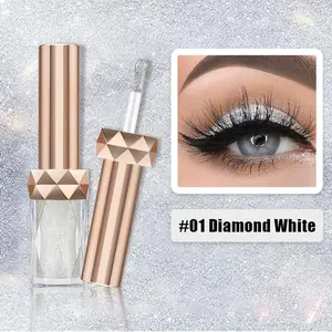 Monochrome Liquid Eye Shadow A Drop Of Tears Highlight Pearl Color Eye Shadow Makeup #01 Diamond White 3g Universal Applicable Skin Type China