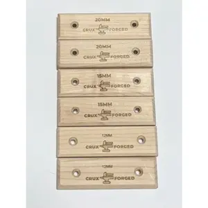Training Crimp Edge Pairs 6/8/10mm sets or 12/15/20mm sets