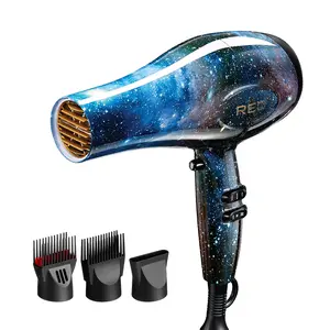 RED by KISS 3200 Detangler Hair Dryer 3 Styling Attachments