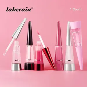 Lakerain Lip Plumper with Hyaluronic Acid, Moisturizing Lip Gloss, Lip Plumping Gloss, Instant Fullness & Glossy Finish, Long-Lasting Moisture, Boosts volume, Hydrating Formula, 6 Shades for All Skin Tone