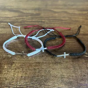 Rope Cross Bracelets