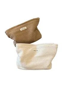 2025 New Cosmetic Bag Travel Toiletry Organizer Portable Water-resistant Makeup Pouch with Zipper for Women Girls Makeup Storage Bag Waterproof Cosmetic Bag Travel Essentials