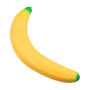 (17.72*2.95)in Banana Squeeze Toy Giant Banana Stress Relief Toy Soft TPR Slow Rebound Fidget Toy for Kids Adults Birthday Christmas Gift for Focus And Relaxation 
