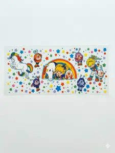 Rainbow Brite ( double sided UV DTF )